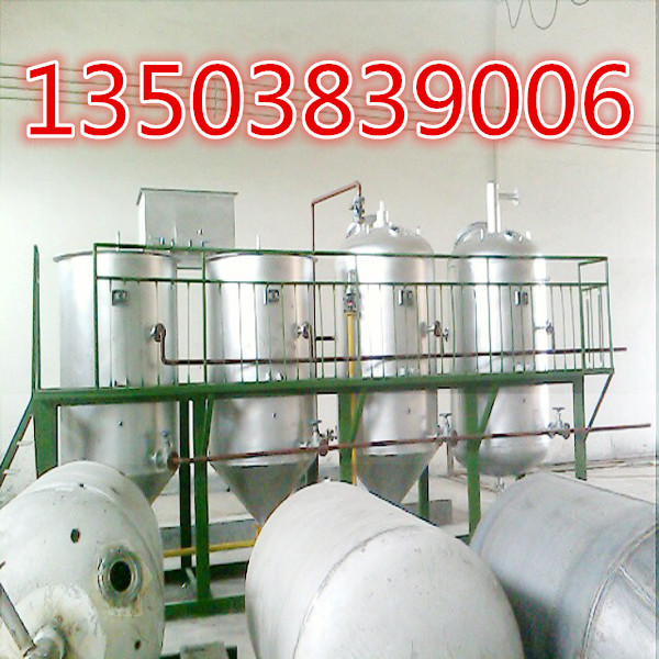 精炼油设备中的毛油沉淀工艺介绍