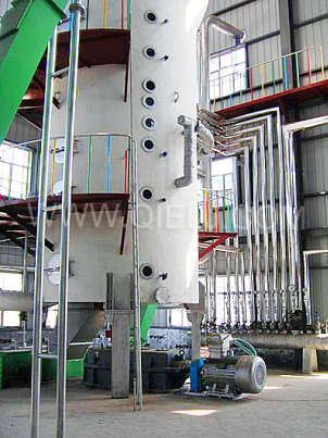 湿粕蒸脱工程(图1)